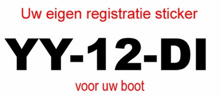 Jetski / waterscooter registratie