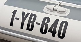 Rubberboot Y-registratie (voor beide zijden)