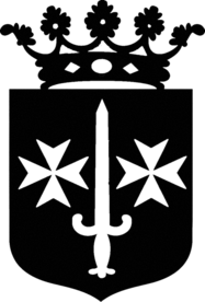 Wapen van Warffum 10 x 10 