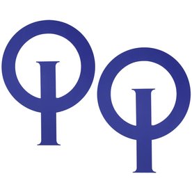 Optimist zeiltekens x 2